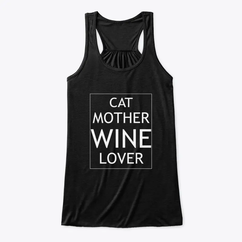 CAT MOTHER WINE LOVER | t-Shirt