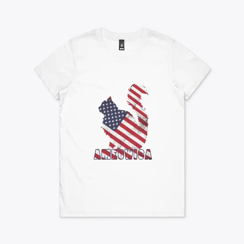 4th July t shirt - Ameowica | CATFLIX 